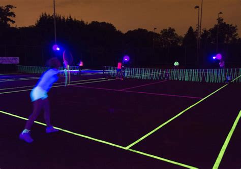glow in the dark paint for tennis balls